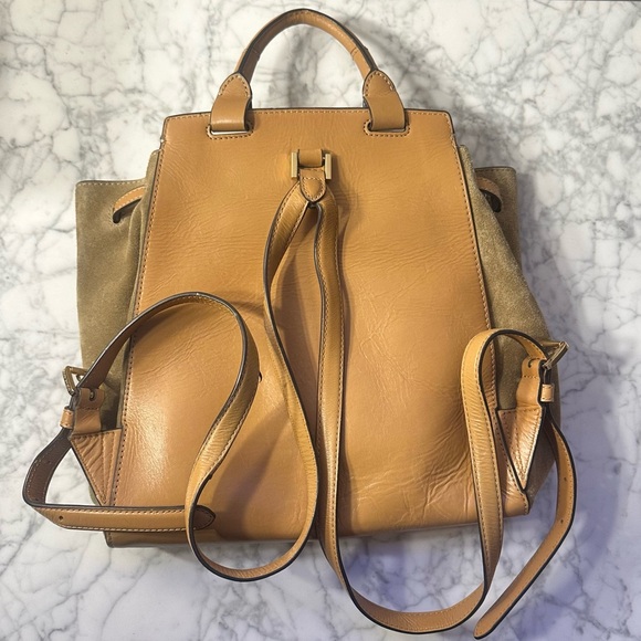 Michael Kors Small Suede Romy Backpack - Picture 8 of 8